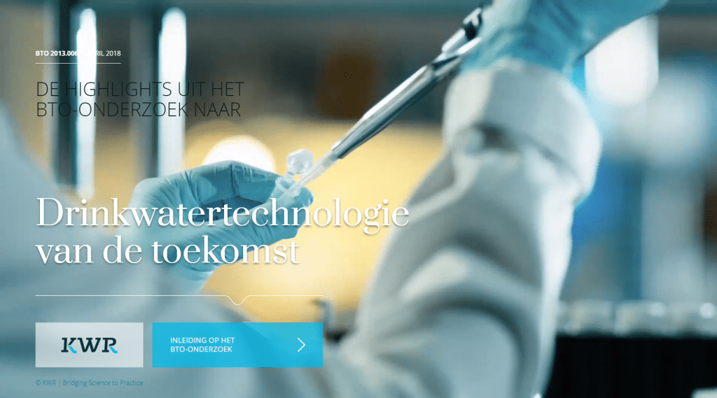 BTO2012 2017 Drinkwatertechnologie van de toekomst